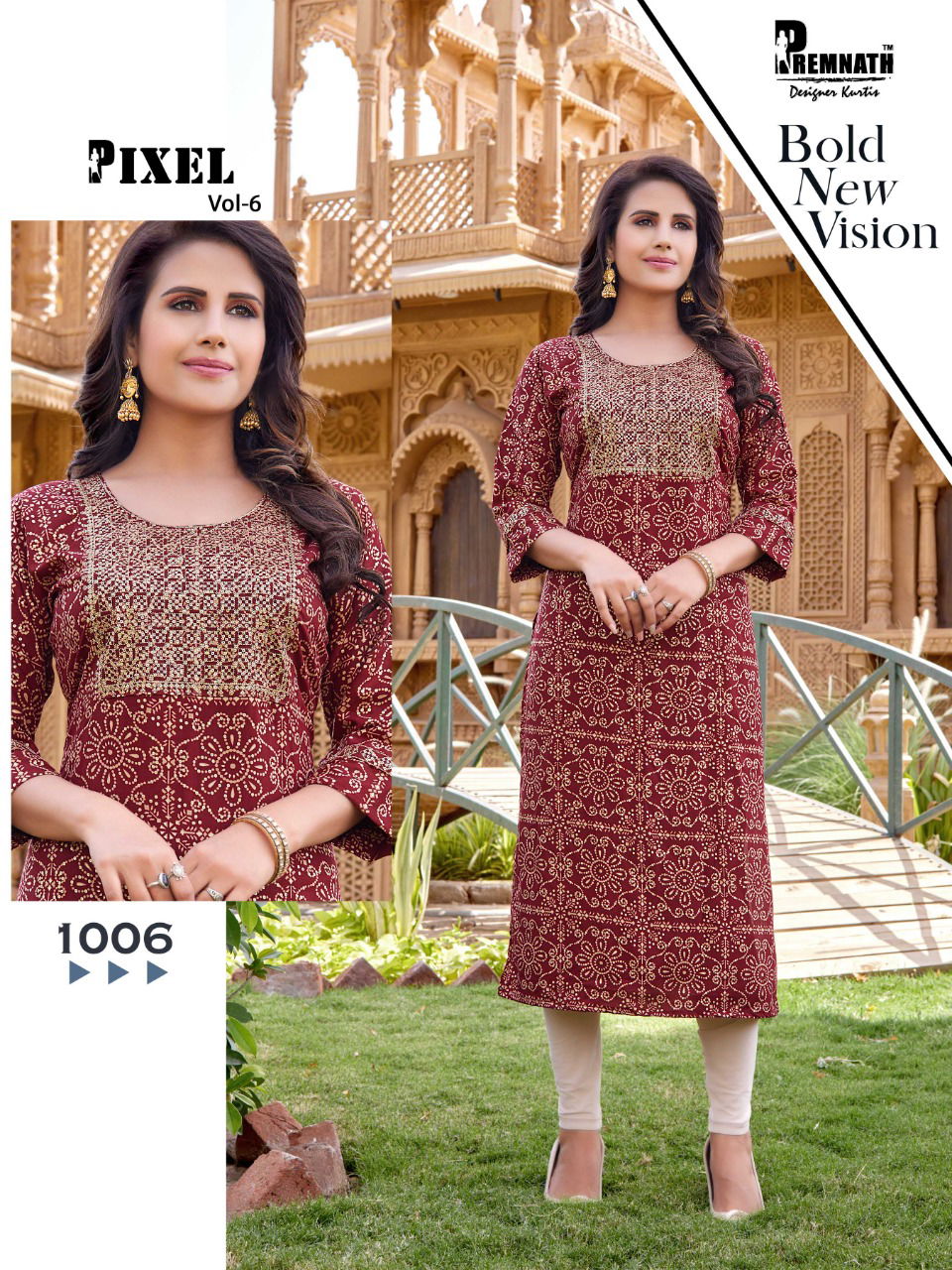 Pixel 6 Fancy Designer New Ethnic Wear Kurtis Collection